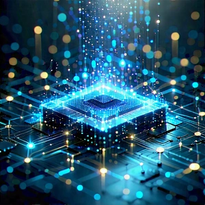 Blockchain Network Visualization With Image, There