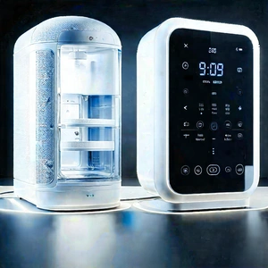 Innovative Smart Appliance (design:1.28) With White Appliances