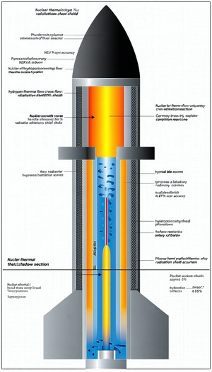 The Image Is A Diagram Showing The Process Of Nuclear Fusion