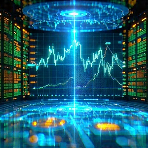 Financial Technology In Research Center With Image, There