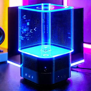 Smart home (device:1.2) with holographic display