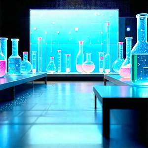 Entertainment Technology In Modern Laboratory With Image