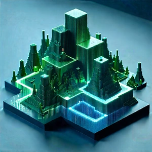 Blockchain Network Visualization With Model City