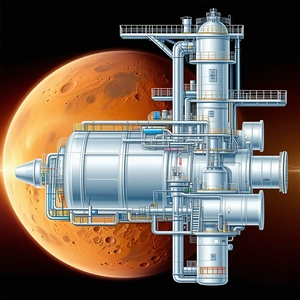 A Large, Futuristic-looking Space Station Is Shown In The Image