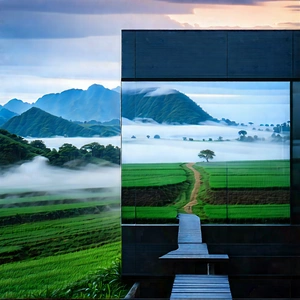 Innovative Communication Tool Design With Large Glass