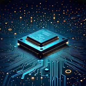 Microchip with data streams