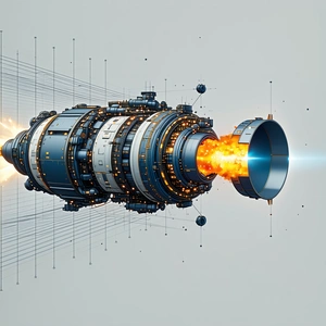 A Large, Complex Machine Is Shown In A 3d Rendering