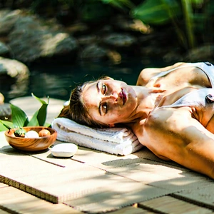 Lifestyle Stock Photography: Wellness scene with natural lighting