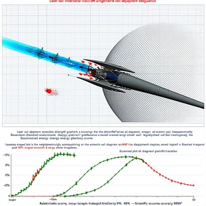 graphic representation spacecraft's trajectory