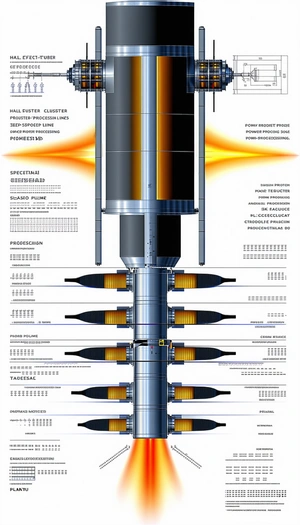 The Image Is A Diagram Of A Power Plant, Showing The Various Components And Their Functions