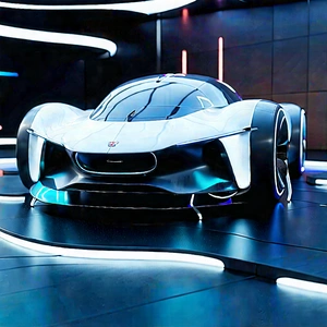 Innovative Electric Vehicle Design With Futuristic Sleek