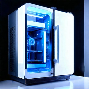 Innovative Smart Appliance Design With Small, White