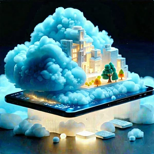Cloud Computing Visualization With Cell Phone