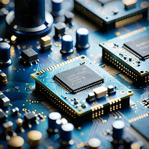 Tech Tilt-Shift Photography: Close-up of sensor array
