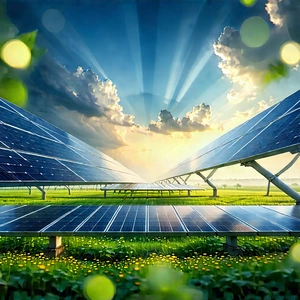 Innovative Renewable Energy Design With Large Solar