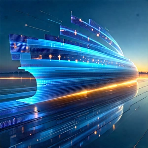 Innovative Renewable Energy Design With Large Blue