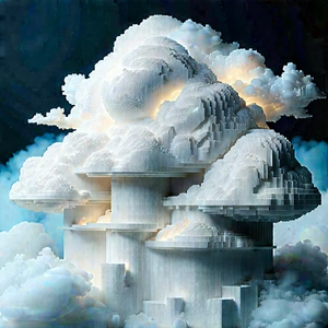 (cloud:1.16) Computing Visualization With Large, White,