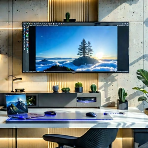 Innovative Communication Tool Design With Large Flat