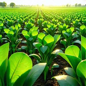 Agricultural Technology In Research Center With Large Field