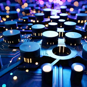 Close-up Of Sensor Array With Image