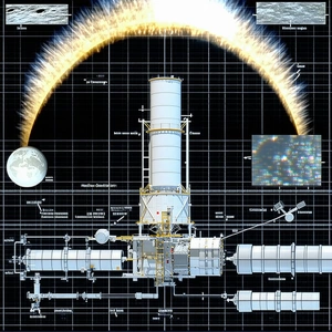 spacecraft shown diagram
