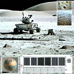 A Rover On The Surface Of A Planet