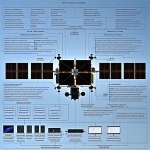 The Image Is A Diagram That Shows The Different Components Of A Computer System