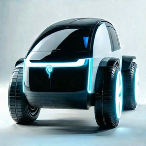 Innovative Electric Vehicle Design With Futuristic Vehicle