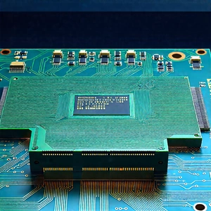 Circuit board with laser scanning