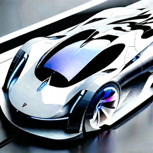 Innovative Electric Vehicle Design With Futuristic Displayed