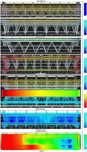 graphic representation building's structure