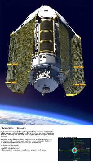 A Space Shuttle Is Shown In A Close-up View, With Its Solar Panels Fully Extended