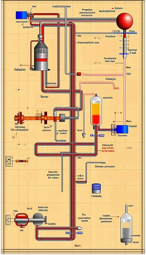 A Diagram Is Displayed On A Piece Of Paper, Showing The Process Of A Chemical Reaction