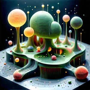 Abstract Isometric Art: Abstract interpretation of cellular structures
