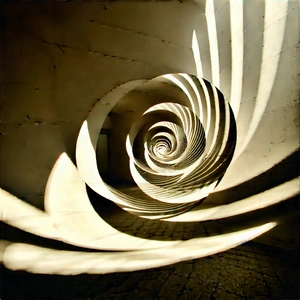 Abstract Hdr Photography: Spirals With Shadow Play With Image, There