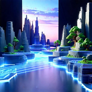 Entertainment Technology In Research Center With Image, There