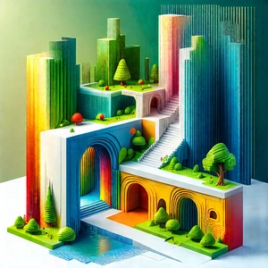 Machine Learning Visualization With Three-dimensional Model