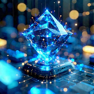 Digital Transformation Visualization With Blue Crystal