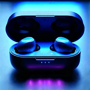 Wireless Earbuds With Holographic Display With Pair Wireless