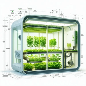A Large, Well-lit Greenhouse Filled With Various Plants