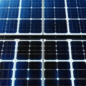 Solar Panel With Laser Scanning With Large Solar