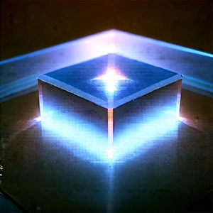 Quantum Computer With (digital:1.22) Particles With Square-shaped Object