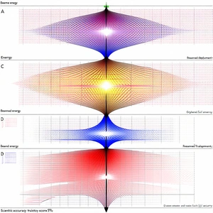 The Image Is A Graphic Representation Of Energy Levels In A System