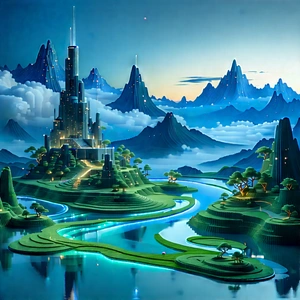 Artificial Intelligence Visualization With Image, There
