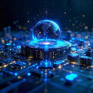 Financial Technology In Field Deployment With Image, There