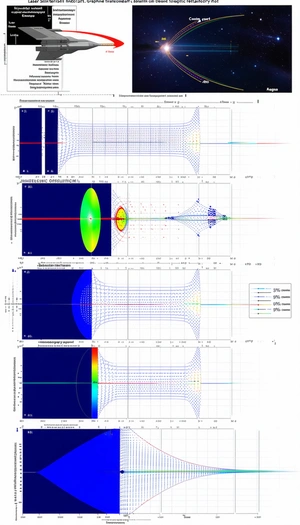 The Image Is A Graphical Representation Of A Light Beam Passing Through A Series Of Lenses