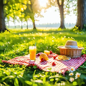 Lifestyle Hdr Photography: Summer Picnic During Spring With Image, There