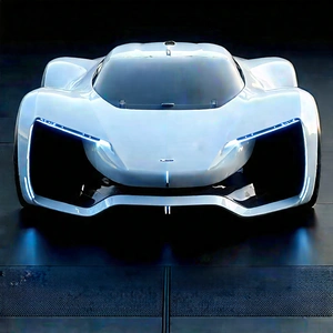 Innovative Electric Vehicle Design With White Sports
