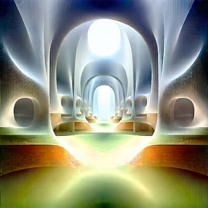 Futuristic innovation hub