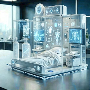 Innovative Medical Technology Design With Image, There